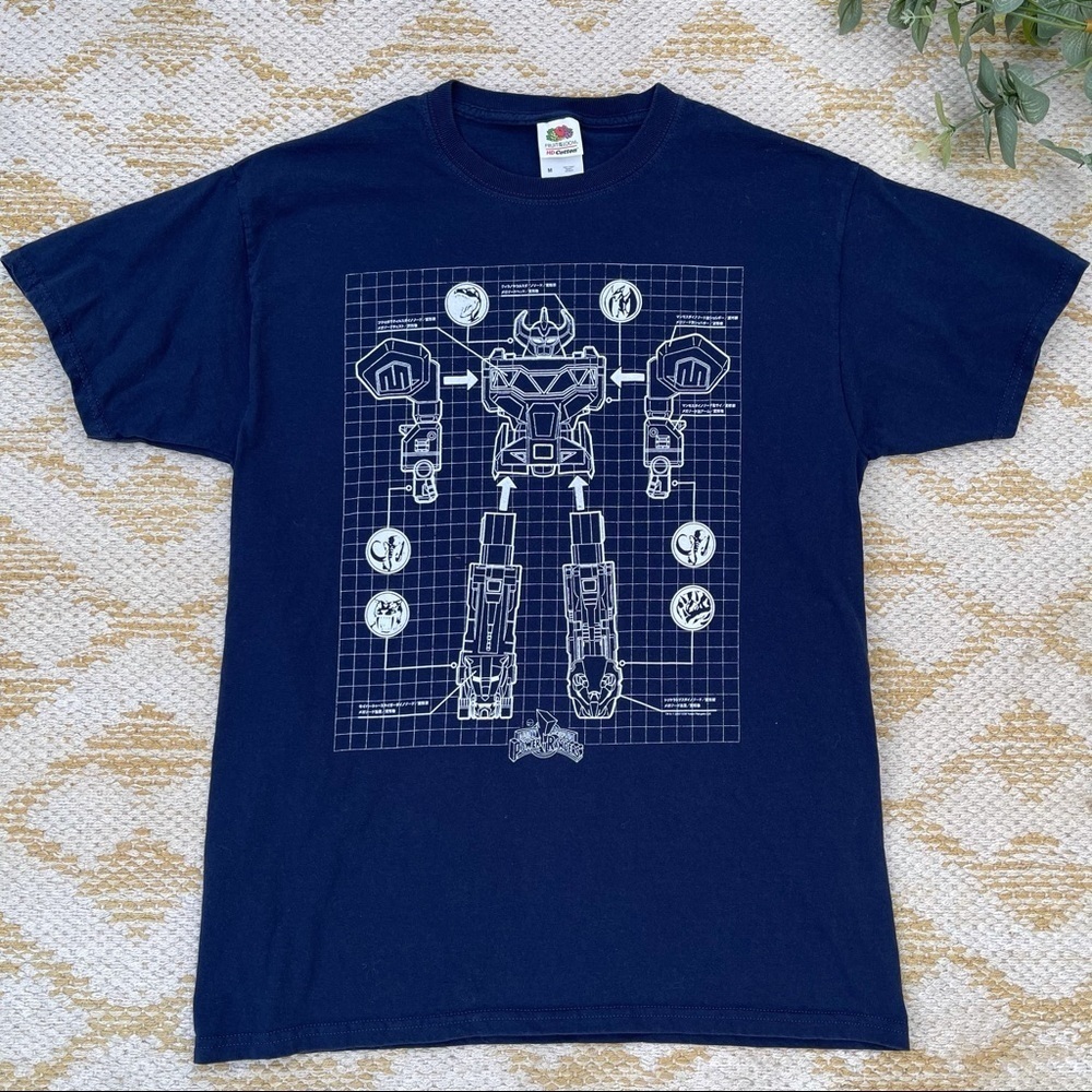 Power‎ rangers navy graphic t shirt